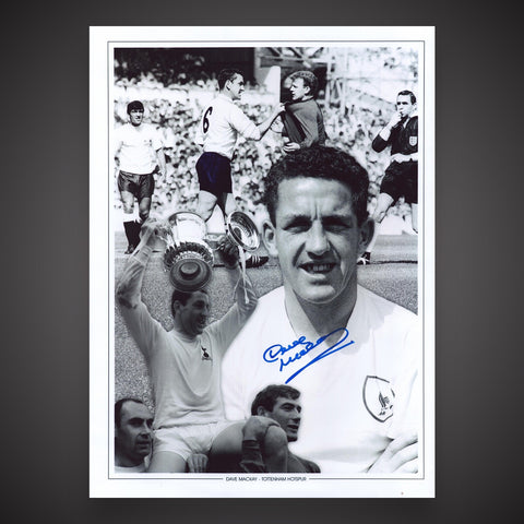 Tottenham Hotspur Legend Signed Dave Mackay Spurs Montage Photograph  £250