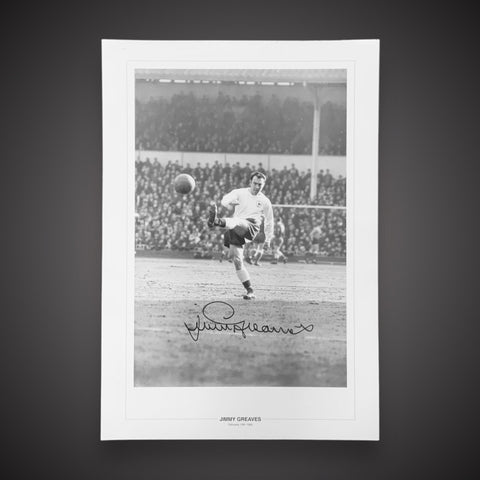 Jimmy Greaves Fantastic Hand Signed Photo Spurs £250