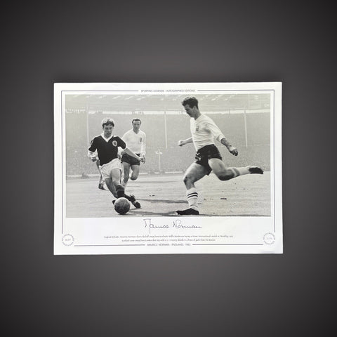 Maurice Norman England 1963 Signed Photo £250