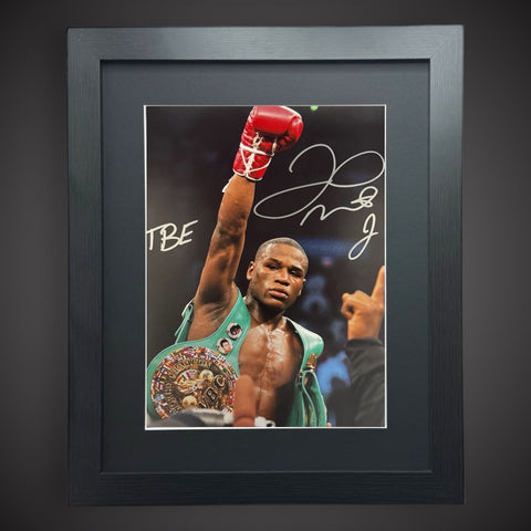 Floyd “Money” Mayweather Hand Singed Framed  12x16 Photograph £549 With COA0