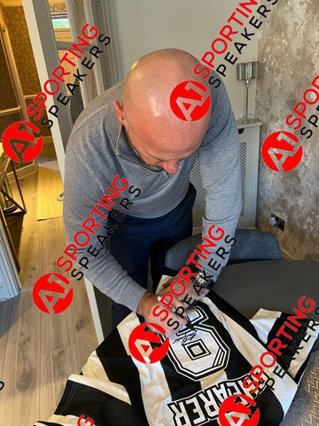 Framed Alan Shearer Hand Signed Newcastle Football Shirt With COA  £2752