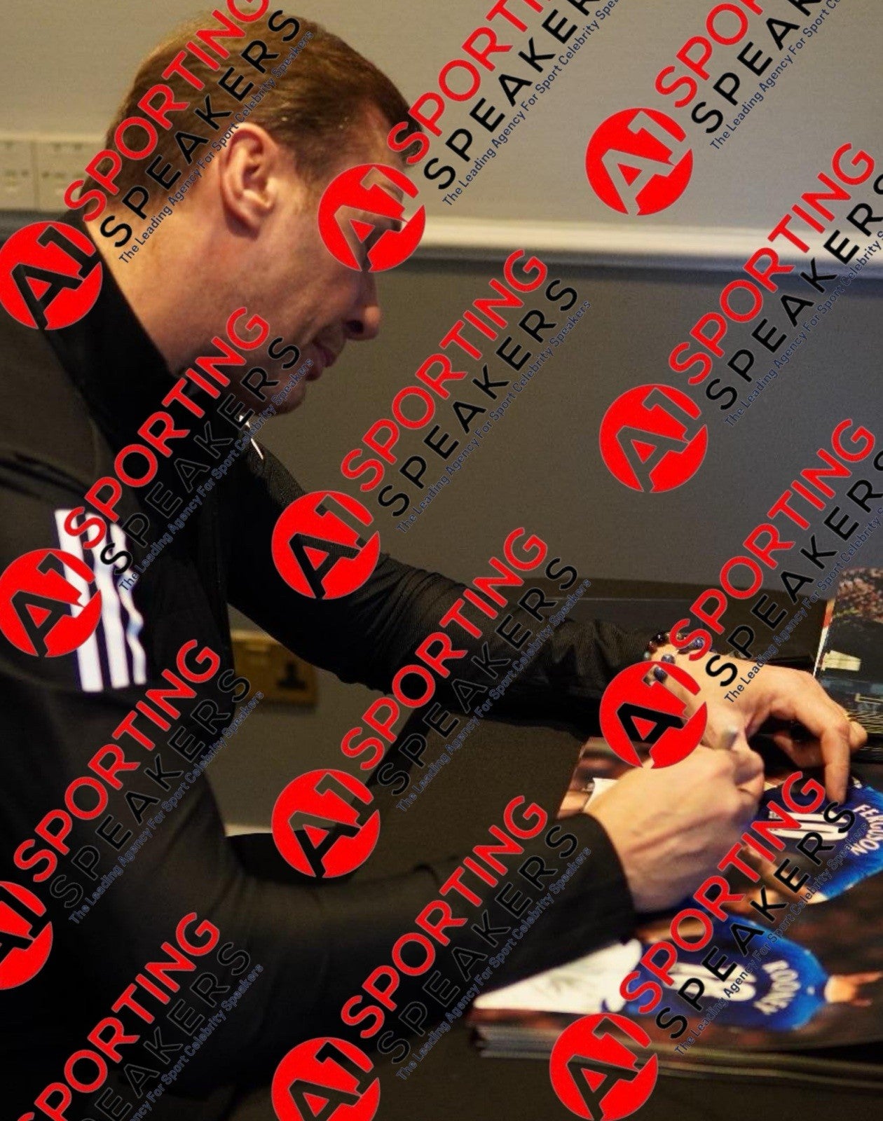 Framed Duncan Ferguson & Wayne Rooney Hand Signed Everton Photograph £89.994