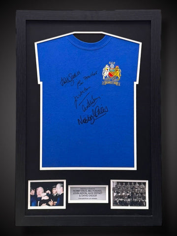 1968 Multi Signed Manchester United Football Shirt £4990