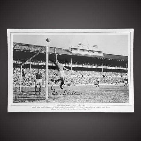 Burnley Adam Blacklaw Hand Signed Photo £19.99 12X180