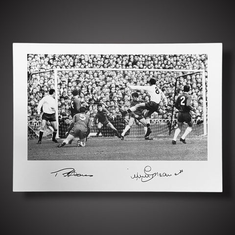 Jimmy Greaves And Ron Harris Spurs & Chelsea Dual Signed Photo COA £29.99 16X230
