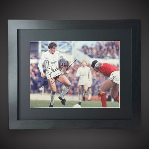 GLENN HODDLE SPURS SIGNED PHOTO TOTTENHAM HOTSPUR LEGEND £550