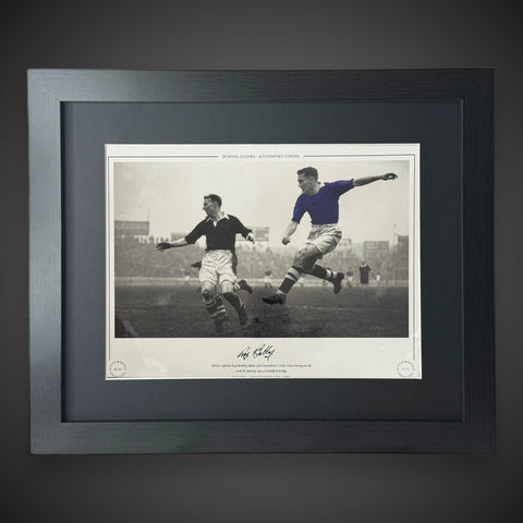 FRAMED Roy Bentley Chelsea 1955 Hand Signed Photo £450