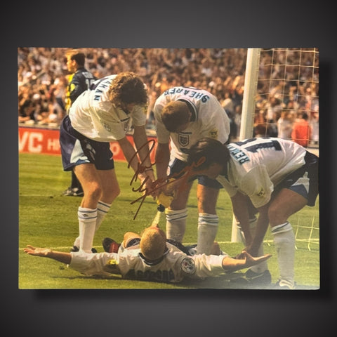 Paul GAZZA Gascoigne England HAND SIGNED Photo  £35 16X200