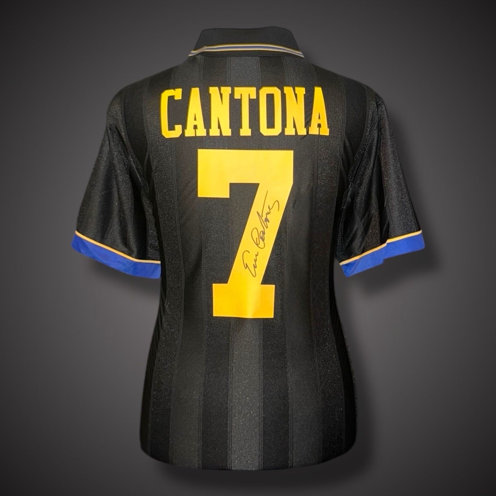 Eric Cantona Hand Signed Newcastle Football Shirt With COA £2990