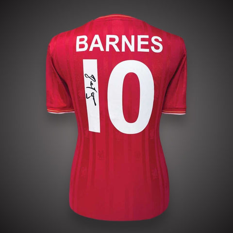 John Barnes Hand Signed Liverpool Number 10 Football Shirt With COA £1990