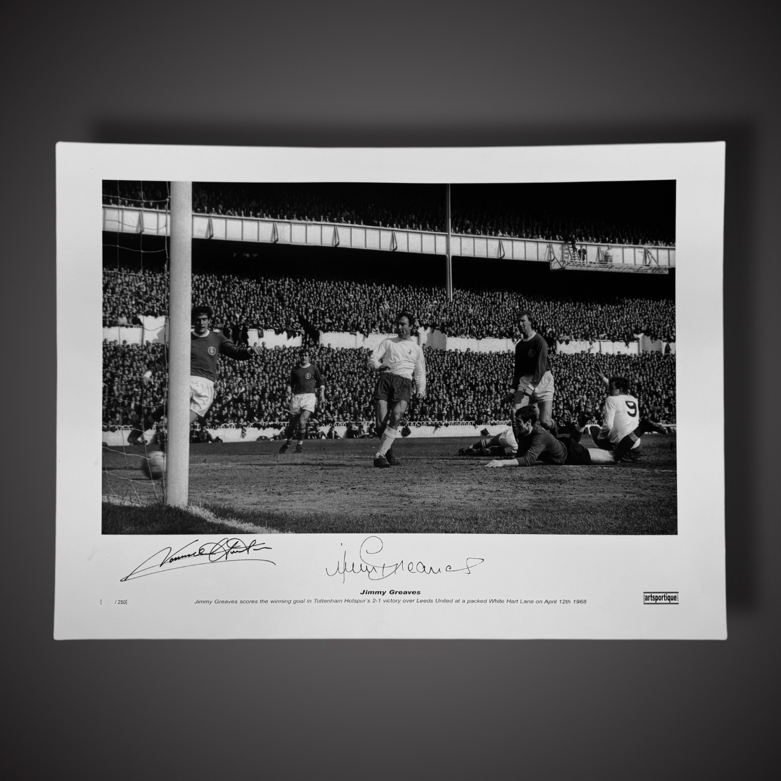Jimmy Greaves And Norman Hunter Signed Photo - Tottenham Hotspur £29.99 16X230