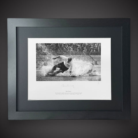 FRAMED Tom Finney Signed Preston North End Photo: 1956 £450