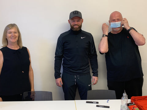 WAYNE ROONEY SIGNED PRINT Dedicated To Your Name £995