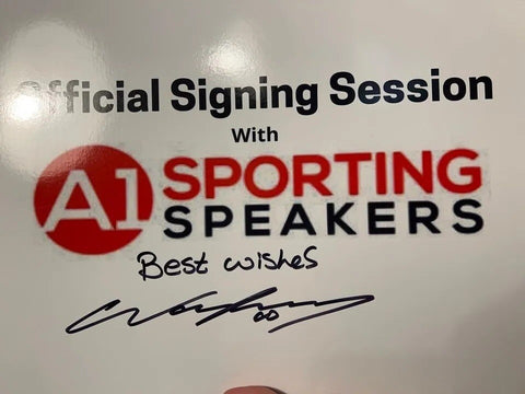 Everton Wayne Rooney Hand Signed £25 12X162