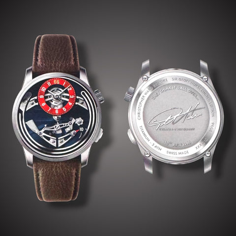 Christopher Ward Bel Canto 1966 Limited Edition Watch,  Only 66 Made, Box & Signed Geoff Certificate