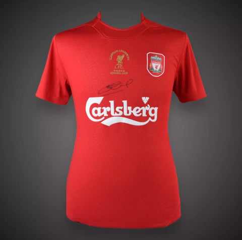 Steven Gerrard Champions League 2005 Winners Shirt