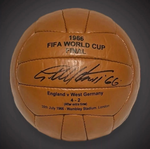 Sir Geoff Hurst FIFA World Cup Final 1966 Ball Signed Geoff Hurst ‘66’