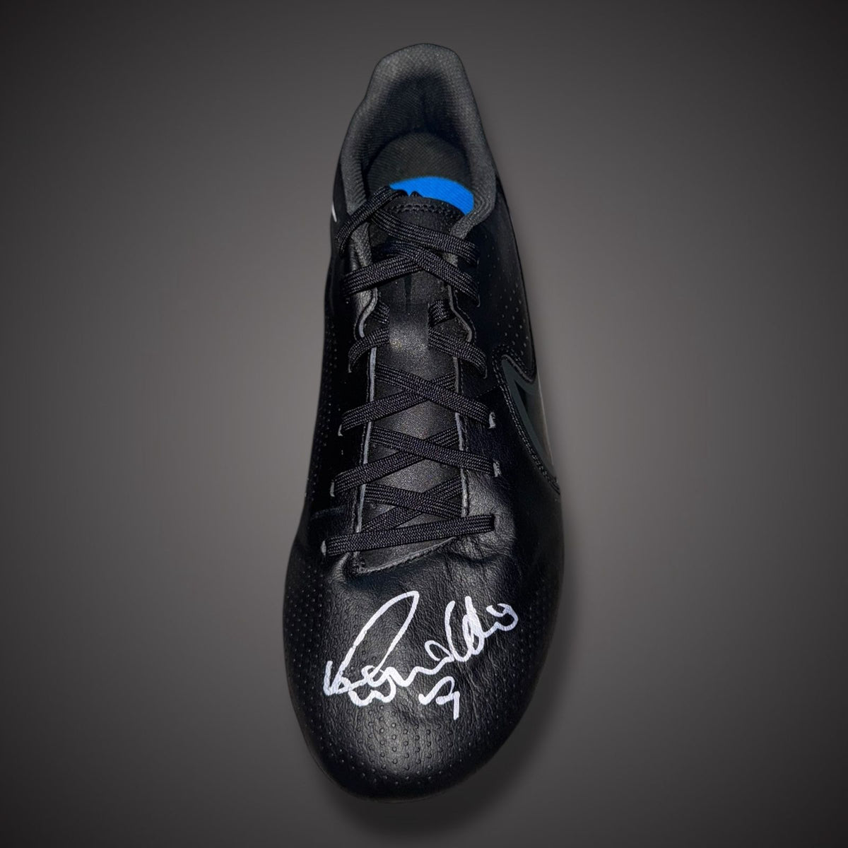 Ronaldo R9 Hand Signed Football Boot With Beckett Sticker Authenticity