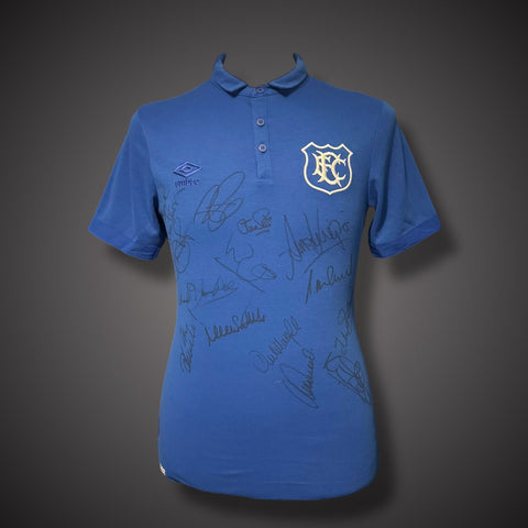 Everton 125 Year Football Shirt Hand Signed By 10+ Players