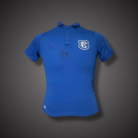 Duncan Ferguson Hand Signed Everton Football Shirt