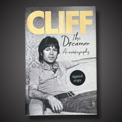 Cliff Richard - The Dreamer Autobiography Hand Signed