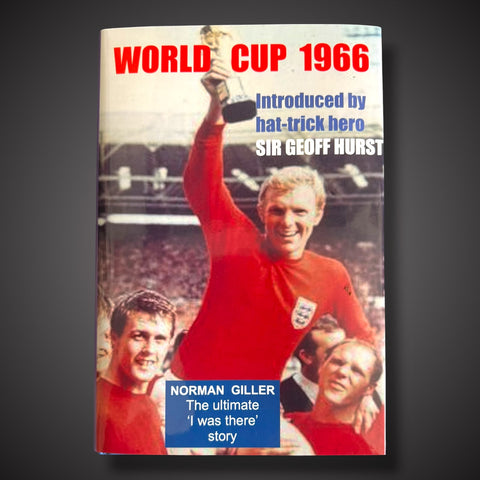 Sir Geoff Hurst Signed Footballs Longest Day World Cup 1966 Book -