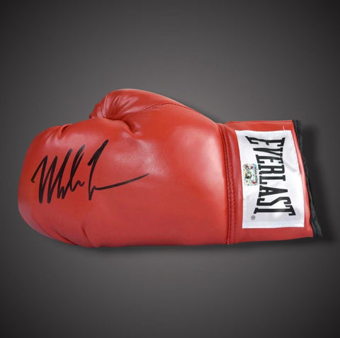 Mike Tyson Signed Red Everlast Boxing Glove With COA  £200