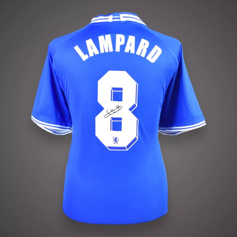 Frank Lampard Chelsea Hand Signed Shirt Private Signing