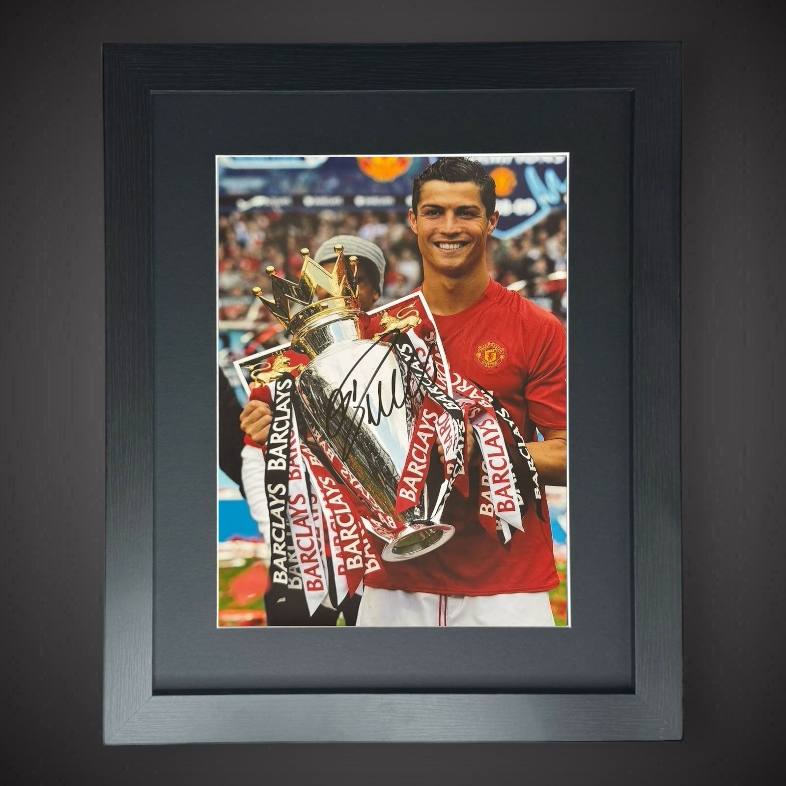 Cristiano Ronaldo Manchester United Hand Signed Framed Photo With COA £3500